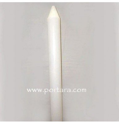 Plain Solid Thick Candle without Any Decoration ~ Lambatha 